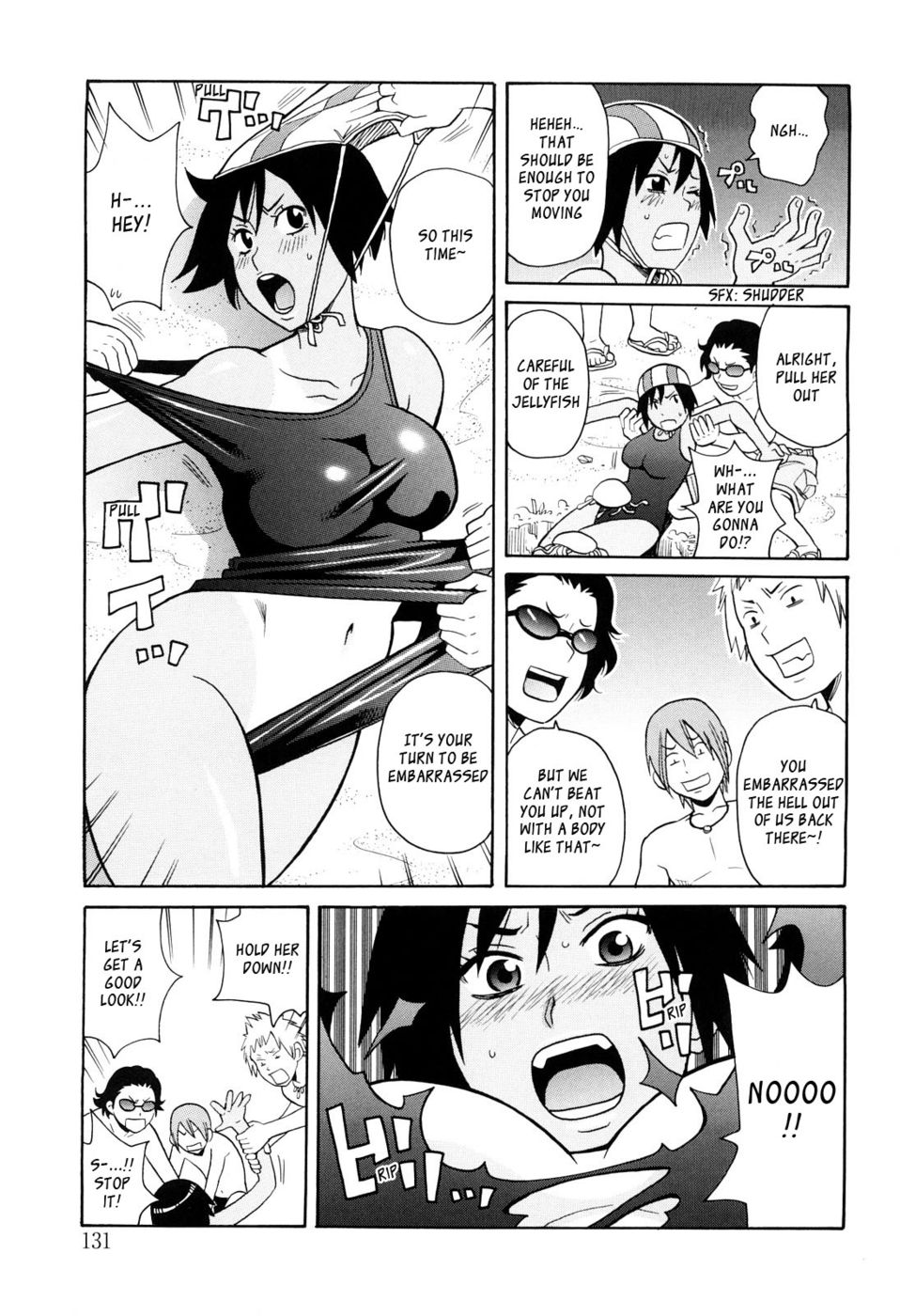 Hentai Manga Comic-Red Hot Beach-Read-7